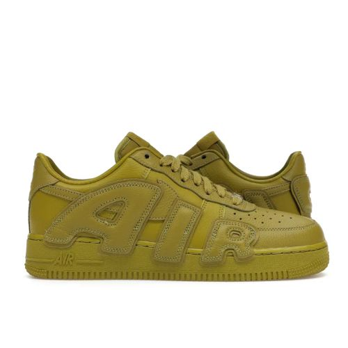 Front view of CPFM Nike Air Force 1 Low Market Moss sneaker.