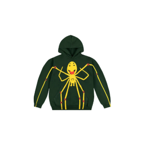 Cpfm Spider Green Hoodie Front View