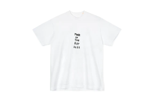 Front view of CPFM Fear of The Rat T-Shirt