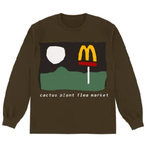 CPFM X McDonald's 24/7 long sleeve front graphic view