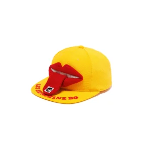 CPFM LET SUNSHINE DO HAT front view with bold embroidered lettering