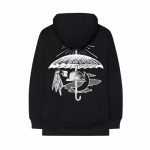 CPFM X FUNERAL HOODIE II back view with detailed artwork