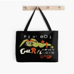 CPFM X Playboi Carti 4 WLR M3TAMORPHOSIS Tote Bag front side with bold graphic print