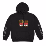 CPFM X TRUST FUND BABIES Hoodie front view with bold graphic print