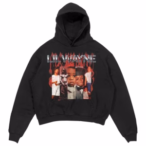 CPFM X Tha Carter Covers Hoodie front view with bold graphic design