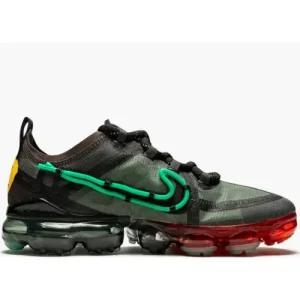 CPFM x Nike Air Vapormax front view with oversized AIR lettering