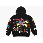 CPFM x Playboi Carti Whole Lotta Red M3tamorphosis Hoodie Black back view