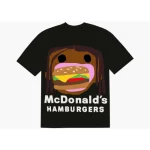 CPFM x Travis Scott 4 CJ Burger Mouth T-Shirt Red Yellow Black
