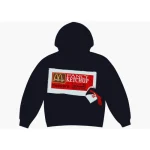 CPFM x Travis Scott 4 CJ Ketchup Hoodie Black back view