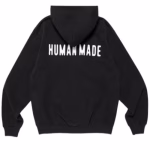 CPXM X Human Made Classic Zip up Sweat Hoodie back view with minimalist design