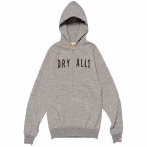 CPXM X Human Made Zip Up Sweat Hoodie front view with zip closure