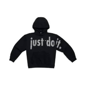 Nike x Cactus Plant Flea Just Do It Hoodie front view with bold graphic print