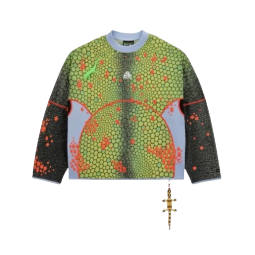 CPFM x Nike ACG Long Sleeve Crew Neck front view with bold CPFM graphics